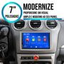 Imagem de Kit Multimídia Captiva 2008-2017 Tela 7" Polegadas MP5 Carplay Android-Auto