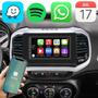 Imagem de Kit Multimidia Carplay Android Auto Fiat Toro 2016 A 2023 7" Comando Por Voz Bluetooth Spotify Wifi