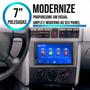 Imagem de Kit Multimídia Carplay Gol Parati Saveiro G3 7 Pol MP5 Touch-screen + Câmera de ré