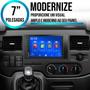 Imagem de Kit Multimídia Carplay Trasint 2009 A 2014 7 Pol MP5 Touch-screen + Câmera de ré