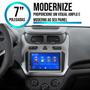 Imagem de Kit Multimidia Chevrolet Cobalt 2013 a 2016 Mp5 7 Pol Android Auto Carplay