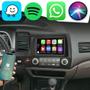 Imagem de Kit Multimidia Civic 2007 2008 2009 2010 2011 7" CarPlay Android Auto Voz Google Siri Tv Bluetooth