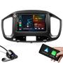Imagem de kit multimidia com espelhamento bluetooth e carplay+ moldura de 7 polegadas + camera de ré