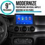 Imagem de Kit Multimidia Cronos Argo 2018-2023 9 Pol Android-Auto Carplay Mp5