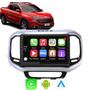 Imagem de Kit Multimídia Fiat Toro 2016 17 18 19 20 21 22 2023 9" Android Auto CarPlay GPS TV Online Spotify Waze