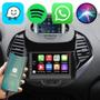 Imagem de Kit Multimidia Ford Ka 2018 2019 2020 2021 7" CarPlay Android Auto Voz Google Siri Tv Bluetooth Gps