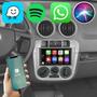 Imagem de Kit Multimidia Gol Parati Saveiro G4 7" CarPlay Android Auto Voz Google Siri Tv Online Bluetooth Gps Integrado