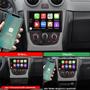 Imagem de Kit Multimidia Gol Saveiro Voyage G5 2008 2009 2010 2011 2012 9" Polegadas  CarPlay Android Auto Tv Online 