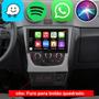 Imagem de Kit Multimidia Gol Saveiro Voyage G5 2008 2009 2010 2011 2012 CarPlay Google Assistente Bluetooth Tv