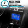 Imagem de Kit Multimidia Golf 1999-2013 Mp5 7" Pol Android-Auto Carplay