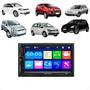 Imagem de Kit Multimidia MP5 2Din + Moldura Golf 99/12 Polo 1993 Bora 00/15 Fiesta 05/12 Fox 10/13 Novo Space Fox 10/13
