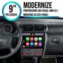 Imagem de Kit multimidia mp5 9" a6 97/04 preto audi car play android a