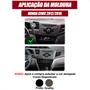 Imagem de kit multimidia mp5 bluetooth espelhamento carplay + moldura 7 pol honda civic  + chicote especifico