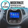 Imagem de Kit Multimídia Mp5 Captiva 2008-2017 Tela 7 Pol Bluetooth Carplay Android-Auto + Câmera de Ré