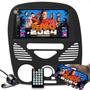 Imagem de Kit multimidia mp5 com bluetooth espelhamento android ios + moldura 7 polegadas compativel com PALIO, SIENA, STRADA, WEEKEND G2 COM AR + camera de ré