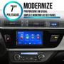 Imagem de Kit Multimídia Mp5 Corolla 2015-16-17 7 Pol Carplay Android-Auto + Câmera de ré