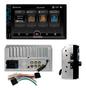 Imagem de Kit multimidia mp5 roadstar 7 pol com moldura fiat strada 2021 a 2023 fiorino 2022