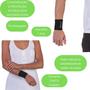 Imagem de Kit Munhequeira Com Cotoveleira P Ortopedica Compressão Estabilizadora Elastica Para Atividades Físicas