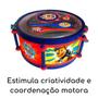 Imagem de Kit Musical Infantil Conjunto Bumbo Patrulha Canina Divertido - Yestoys