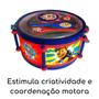 Imagem de Kit Musical Infantil Conjunto Bumbo Patrulha Canina