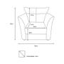 Imagem de Kit Namoradeira + 1 Poltrona Decorativa Isis Suede Preto Pés Madeira Ms Decor
