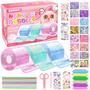 Imagem de Kit Nano Tape Bubble para Crianças - Squishy Maker com Lantejoulas e Bolas