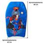 Imagem de Kit Natacao Infantil Super-homem Prancha Bodyboard + Touca  Bel 