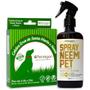 Imagem de Kit Neem Pet Proteção Coleira E Spray Cães De 8Kg A 15Kg