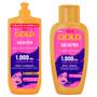 Imagem de Kit Niely Gold Salva Fios Antiquebra Shampoo 275ml e Condicionador 175ml