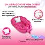 Imagem de Kit Ninho Redutor com Mosquiteiro e Almofada Amamentação - Liso com Babado
