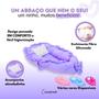 Imagem de Kit Ninho Redutor com Mosquiteiro e Almofada Amamentação - Liso com Babado