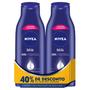 Imagem de Kit Nivea 2 Loção Deo Hidratante Milk Pele Extra Seca 400 ml Cada