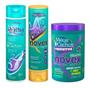 Imagem de Kit Novex Meus Cachos Shampoo+ Condicionador + Creme de Tratamento  1kg