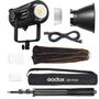 Imagem de Kit Octabox 120cm Luz Led Contínua Foto e Vídeo Godox SL200II Bivolt e Tripé