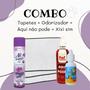 Imagem de Kit Odorizador Flor Camp 400ml + Xixi Sim 20ml + Aqui Não Pode 500ml + 6 Tapetes Higiênicos Pet