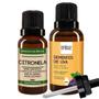 Imagem de Kit Óleo Essen. Citronela 20Ml + Vegetal Sementes Uva 30Ml