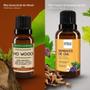 Imagem de Kit Óleo Essencial Ho Wood 20Ml + Vegetal Sementes Uva 30Ml