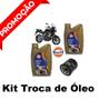 Imagem de Kit Óleo Filtro Gulf 10W40 100% Sintético Kawasaki Versys650