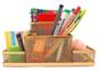 Imagem de Kit Organizador Dourado Com 4 Partes Para Escritório