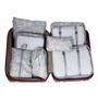 Imagem de Kit Organizador Mala Viagem 8 Peças Estampado ul Flamingo