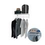 Imagem de Kit Organizador Modular Aramada Multiuso Branco Com Cabideiro Mo0078
