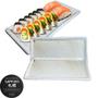 Imagem de Kit Oriental de Sushi em Casa Completo para 4 pessoas Creme