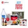 Imagem de Kit oriental para preparo do sushi frito hot roll p