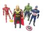 Imagem de Kit Os Vingadores 4 Bonecos 30cm Musical Avergens