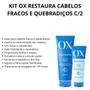 Imagem de Kit Ox Restaura Cabelos Fracos e Quebradiços C/2