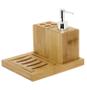 Imagem de Kit p/ Banheiro 4 Pcs Ecokitchen em Bambu