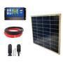 Imagem de Kit Painel Placa Energia Fotovoltaica 60w Controlador 30a
