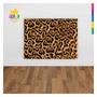 Imagem de Kit Painel Retangular + Capa Mesa Animal Print Em Tecido