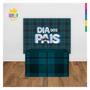 Imagem de Kit Painel Retangular + Capa Mesa Dia Dos Pais Em Tecido