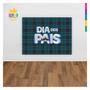 Imagem de Kit Painel Retangular + Capa Mesa Dia Dos Pais Em Tecido